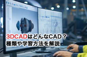 3DCADはどんなCAD？できることや種類、学習方法を解説