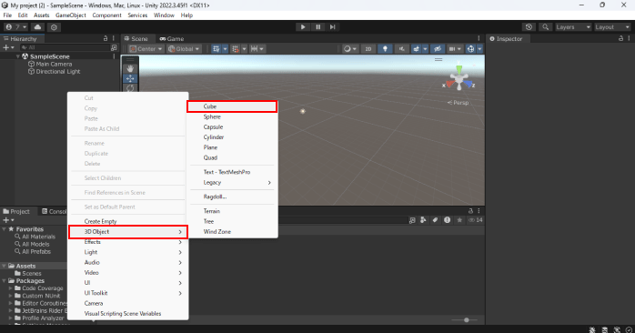 オブジェクトの作成