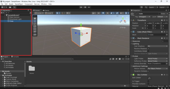 ヒエラルキーウィンドウ