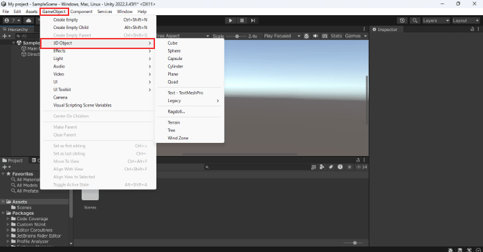 オブジェクトの追加