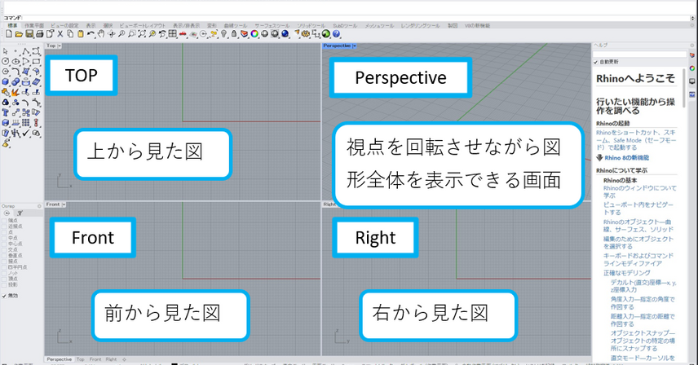 ライノセラスの画面構成