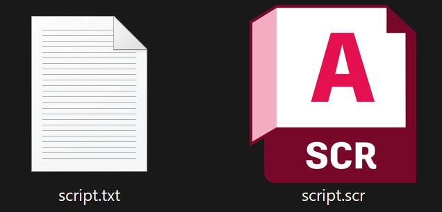 AutoCADのスクリプトの作り方