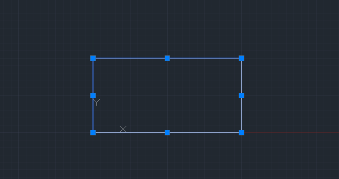 矩形オブジェクトの自動挿入