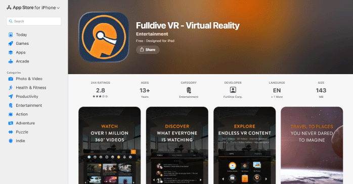 Fulldive VR